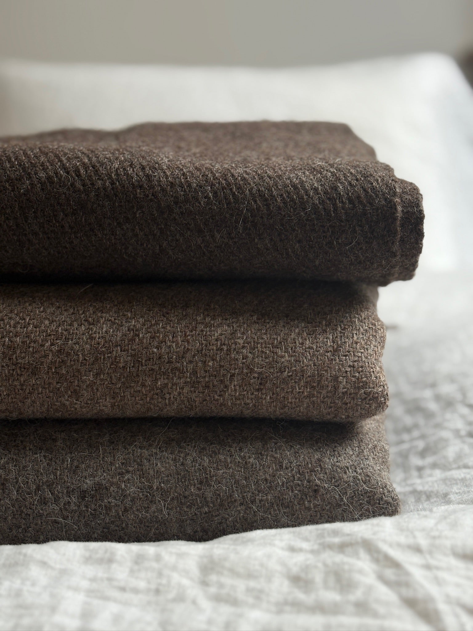 65% lana de llama 35% lana de oveja