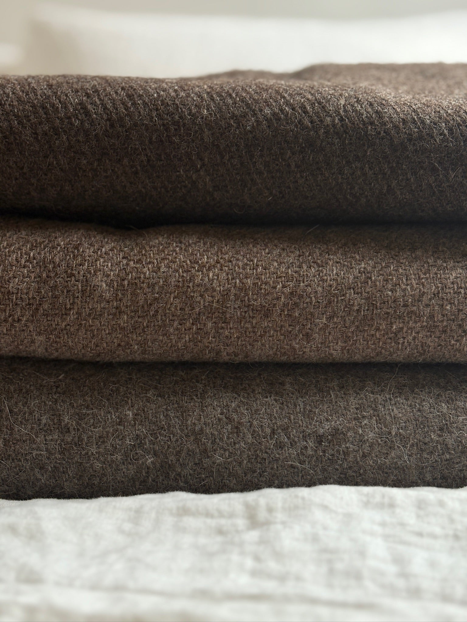 65% lana de llama 35% lana de oveja