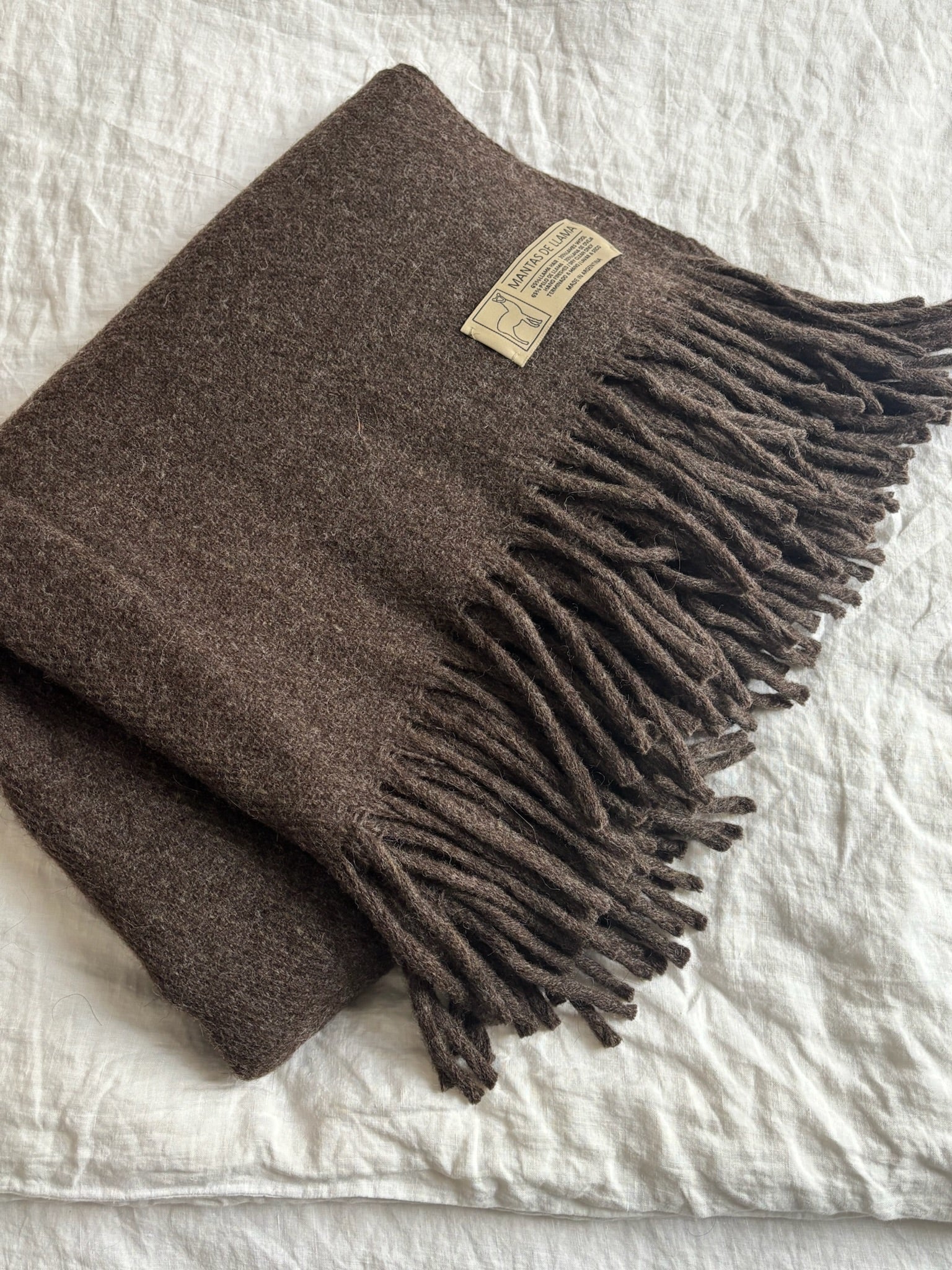 65% lana de llama 35% lana de oveja