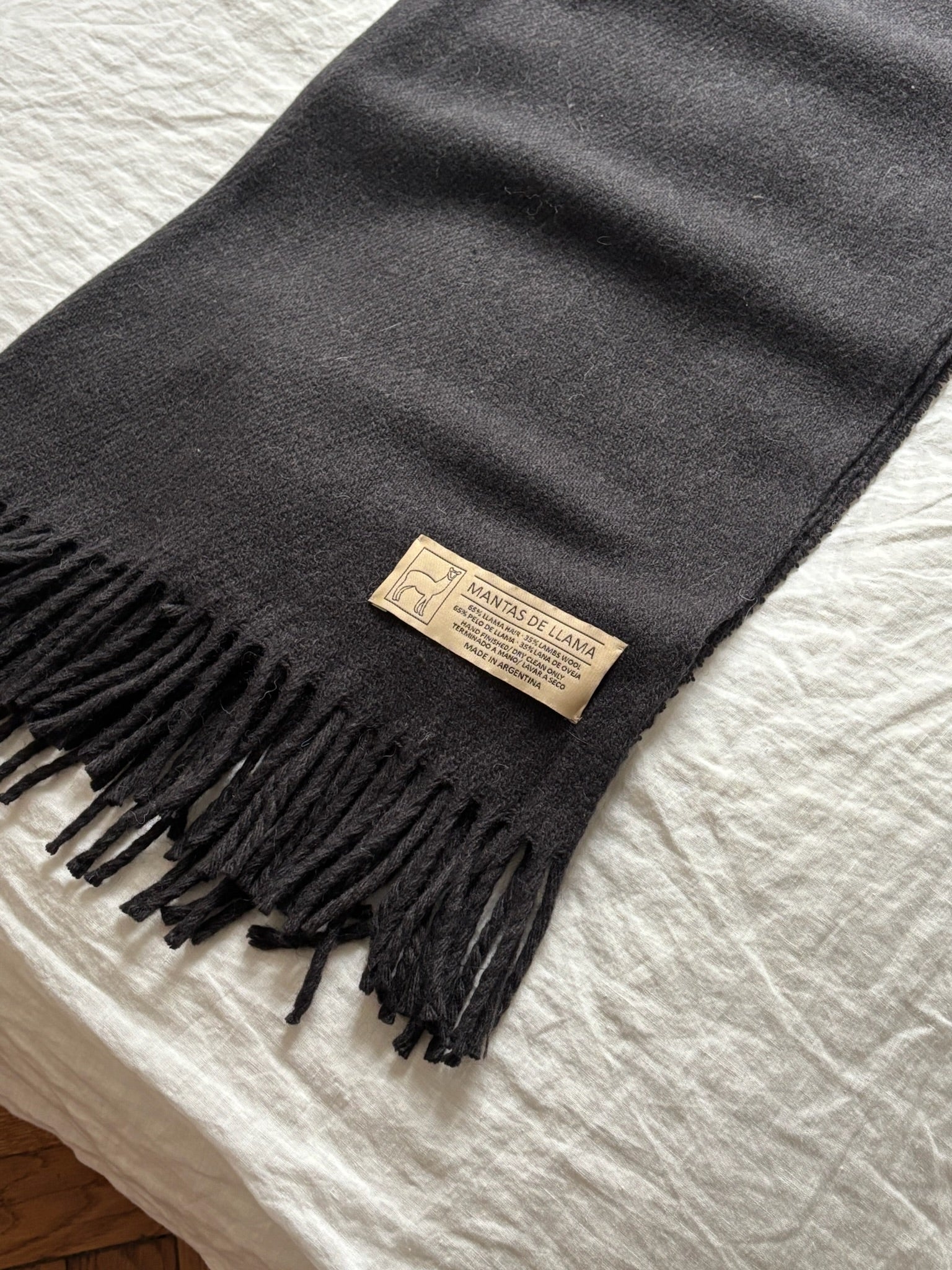 65% lana de llama 35% lana de oveja