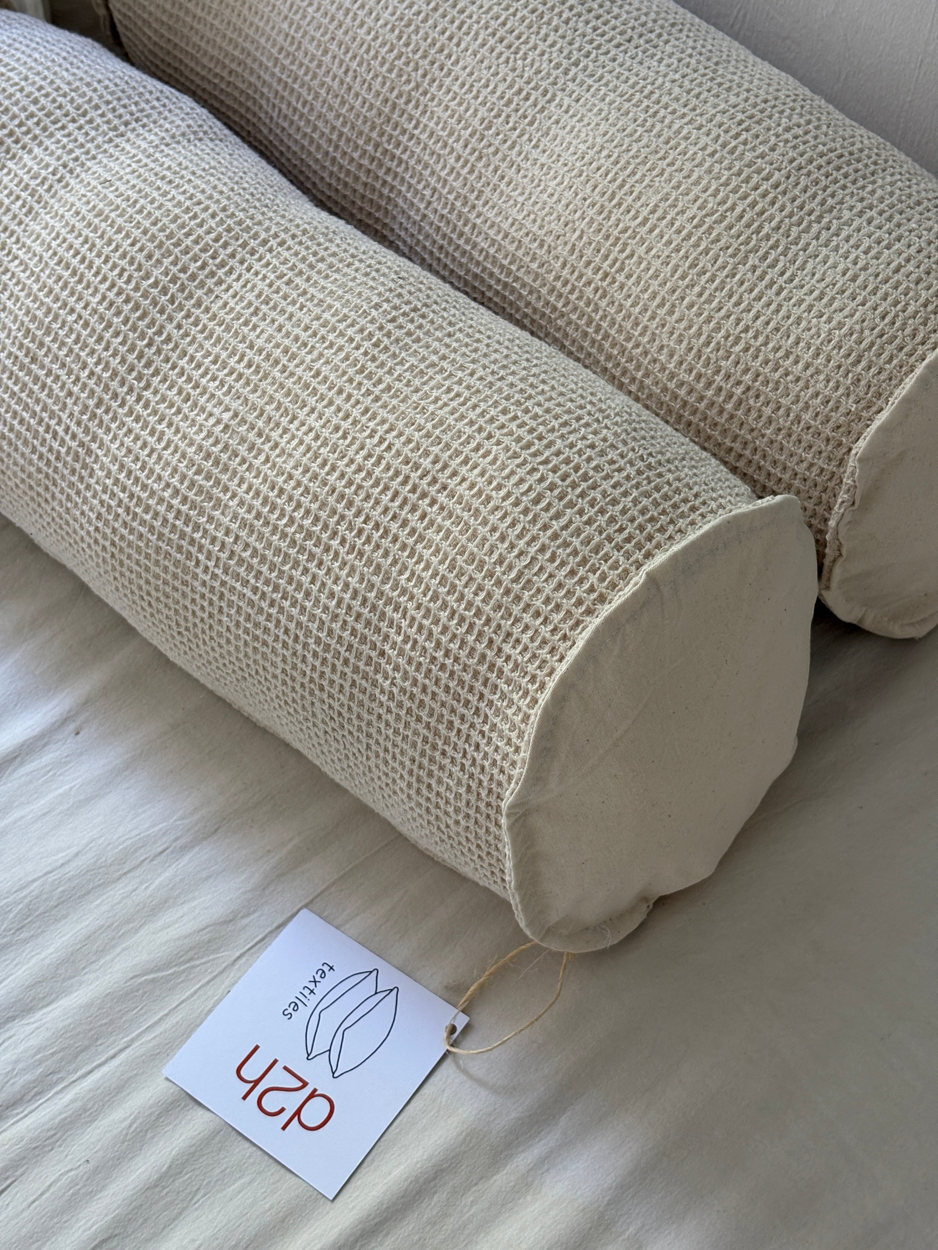 pack de almohadones chorizo nido de abeja